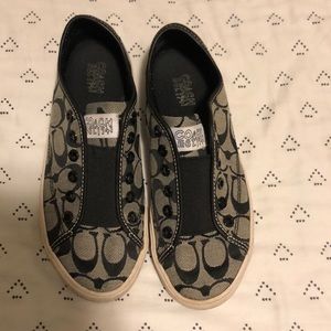 Coach slip on sneakers